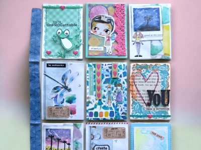 Round Robin: Art in rotation: pocket letter edition